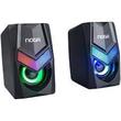   PARLANTES NOGA NG-265P GAMER PC EFECTOS RGB SPECTRUM USB 3,5 MM