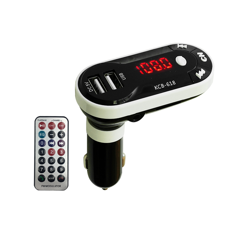        XXI TRANSMISOR FM CAR MP3 CON DISPLAY USB-SD-AUX 