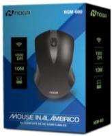   MOUSE NOGA NGM-680 3D NEGRO INALAMBRICO USB 2,4 GHZ PC NOTEBOOKS Y TABLETS