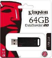   PENDRIVE KINGSTON DT20 64 GB USB 2,0 NOVEDAD!