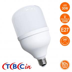   LAMPARA LED 30W E27 HI-POWER LUZ CALIDA TBCIN